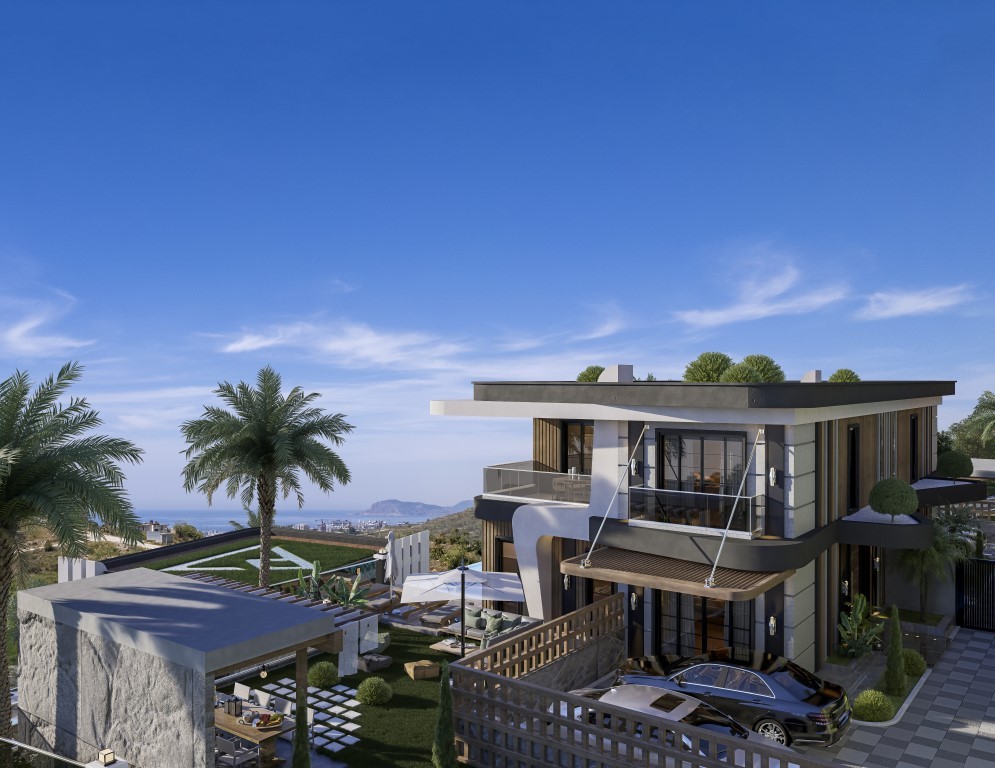 New project of modern villas and duplexes with beautiful sea view, Kargyjak - Umbrella Group - Photo 6