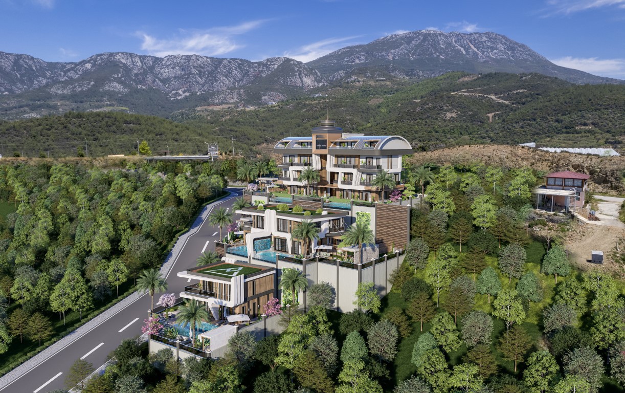 New project of modern villas and duplexes with beautiful sea view, Kargyjak - Umbrella Group - Photo 2