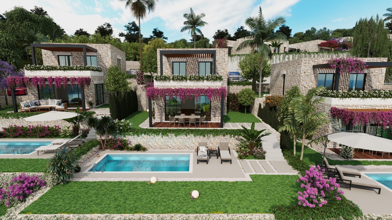 Luxury villas and apartments on the Yailakaka coast with private pool and breathtaking views - Umbrella Group - Photo 4