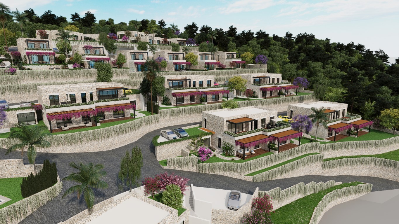 Luxury villas and apartments on the Yailakaka coast with private pool and breathtaking views - Umbrella Group