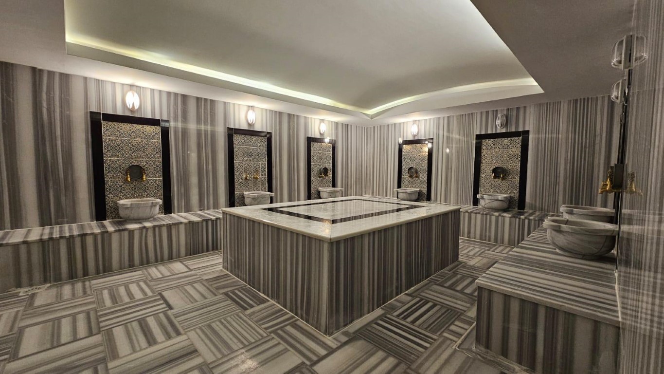 Apartment 1+1 in Kargyjak: 500 m to the beach, with swimming pool and fitness room - Umbrella Group - Photo 11
