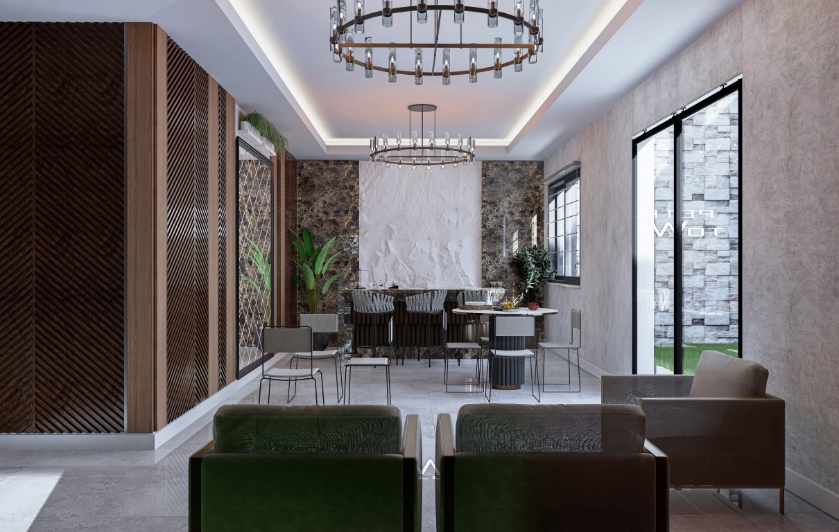 Residential residence with sea view, in the town of Alanya (Kестel) - Umbrella Group - Photo 14