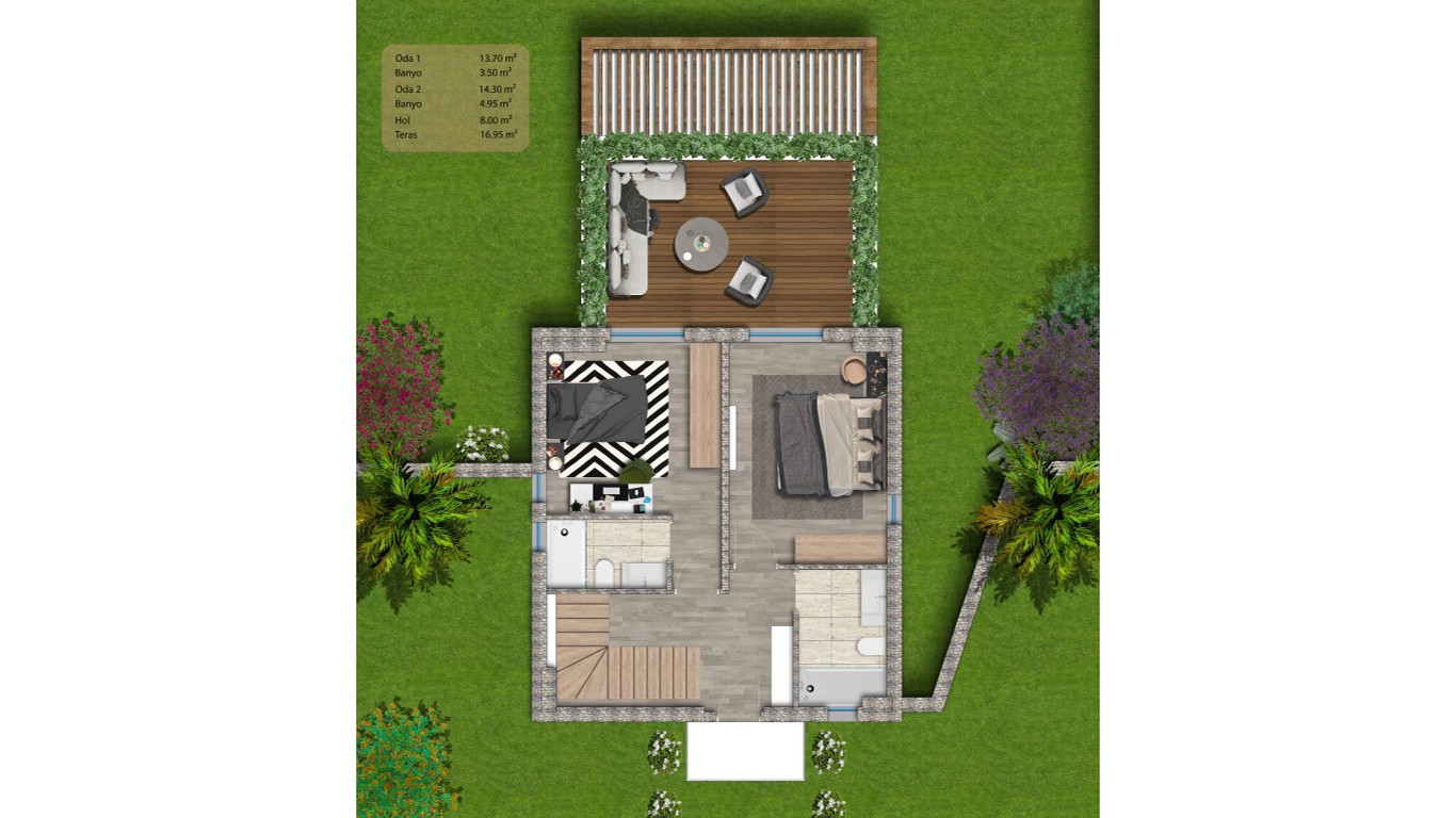 Luxury villas and apartments on the Yailakaka coast with private pool and breathtaking views - Umbrella Group - Photo 13