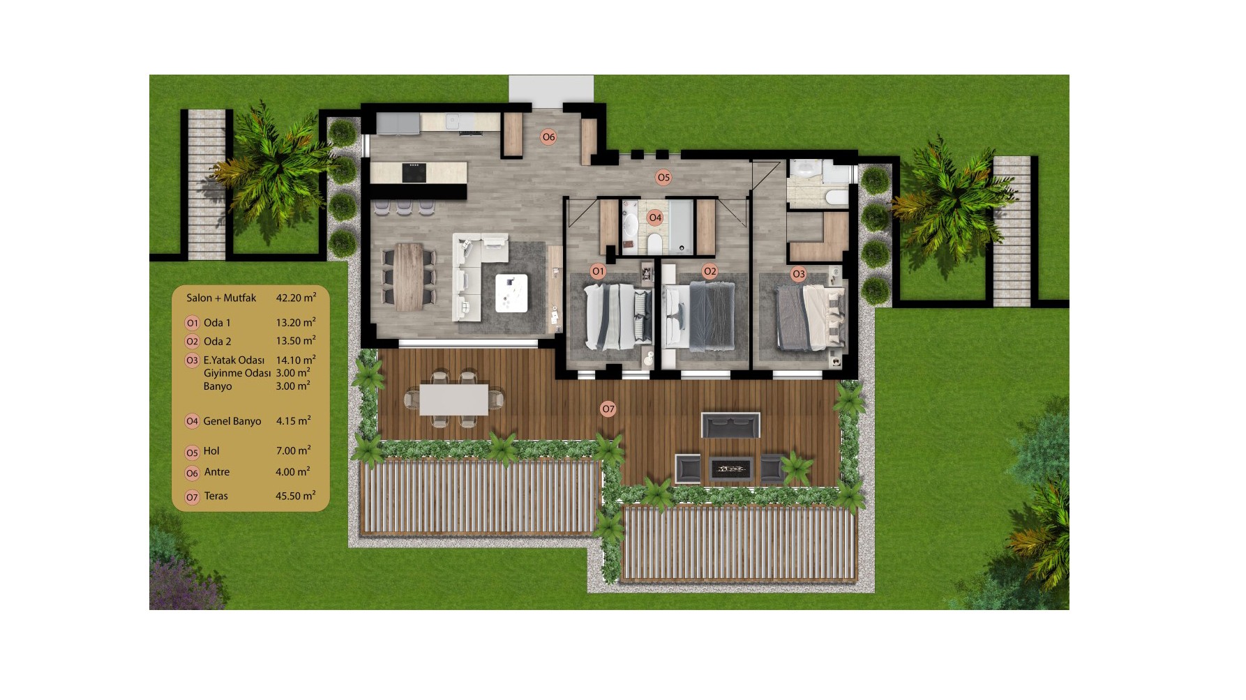 Luxury villas and apartments on the Yailakaka coast with private pool and breathtaking views - Umbrella Group - Photo 14
