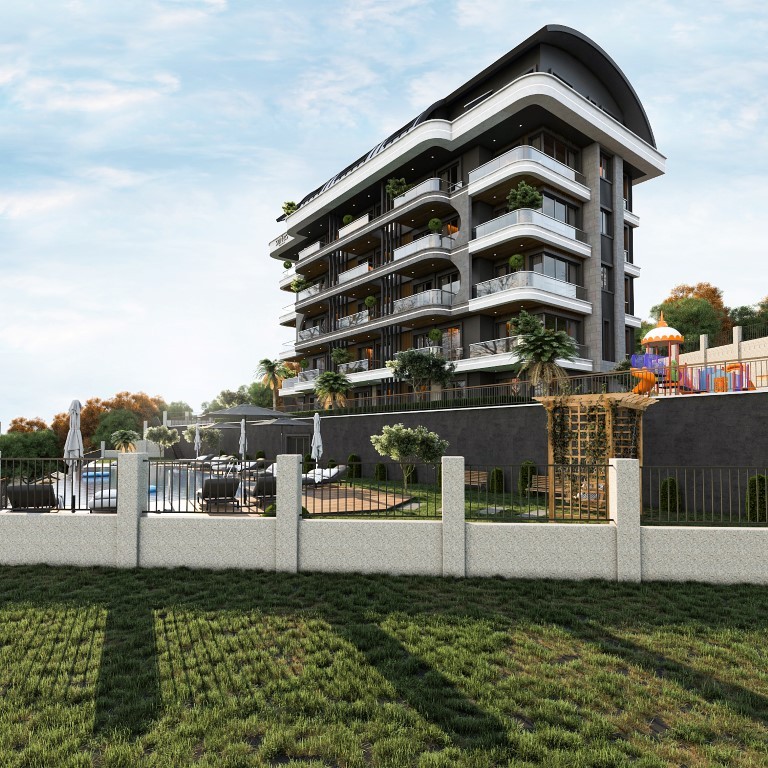 Stylish beachfront apartments with no-interest rate and luxury infrastructure in Alanya - Umbrella Group - Photo 3