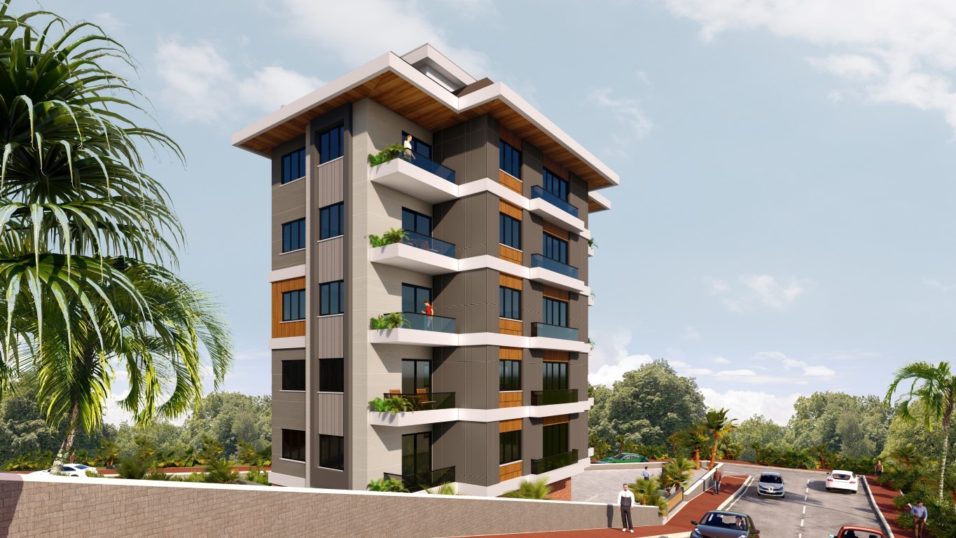 New residential complex, in the green area of Avsallar - Umbrella Group