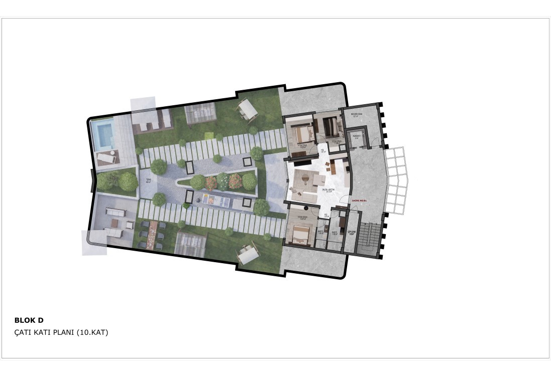 New residential complex on the first line of the coast, with a variety of infrastructure (Northern Cyprus) - Umbrella Group - Photo 40