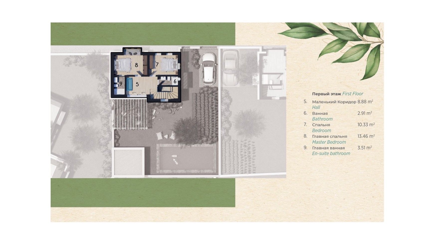 Luxury villas in Bodrum - a combination of traditional style and modern facilities on 42.800 m 2 - Umbrella Group - Photo 9
