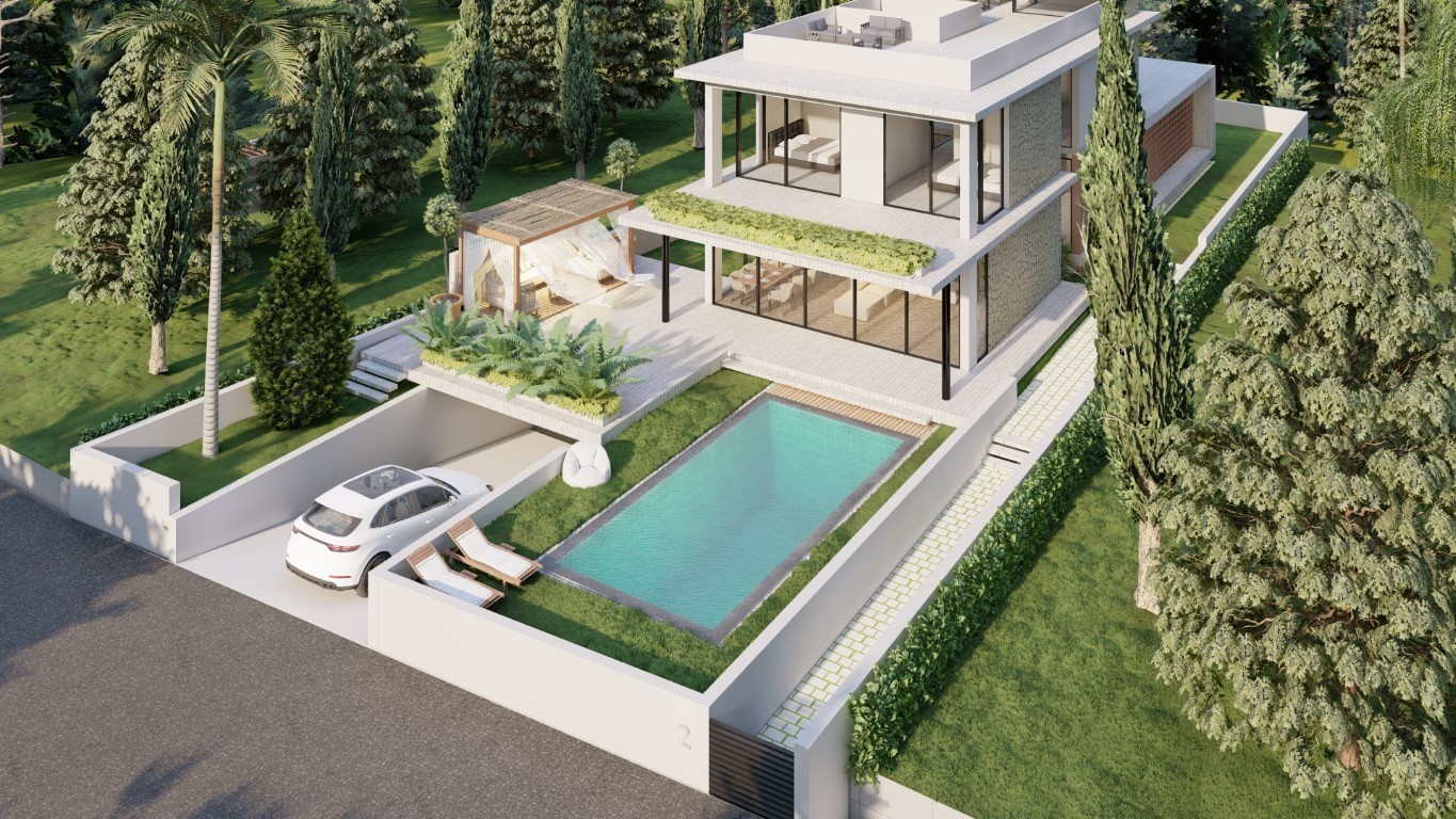 Modern villas with luxurious sea and mountain views, Northern Cyprus - Umbrella Group