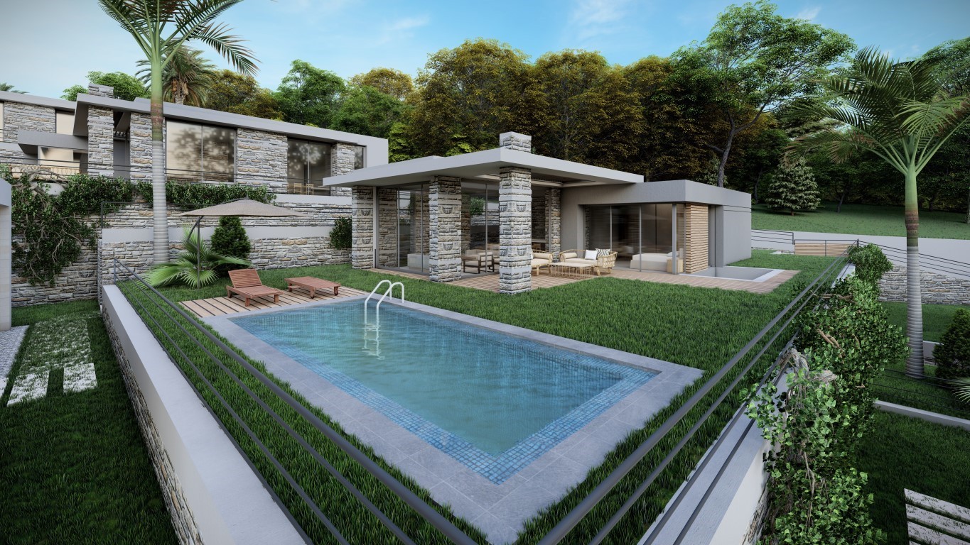Elegant villas with panoramic sea views and modern facilities in Bodrum - Umbrella Group - Photo 10