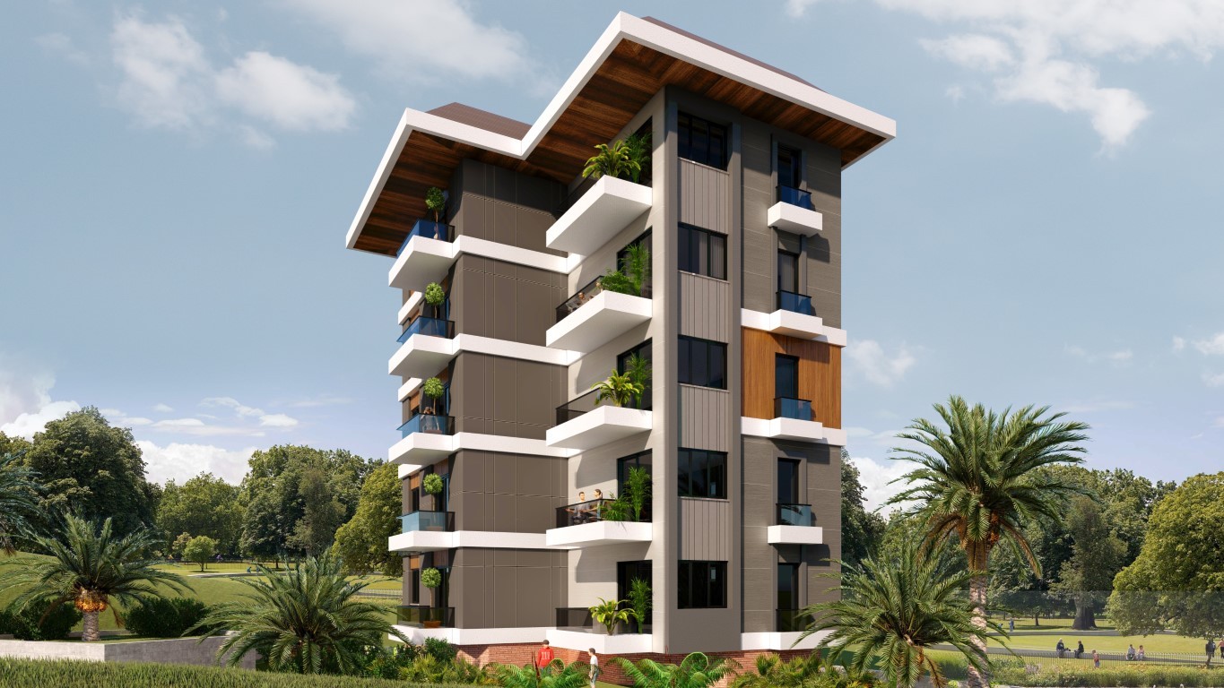 New residential complex, in the green area of Avsallar - Umbrella Group - Photo 2