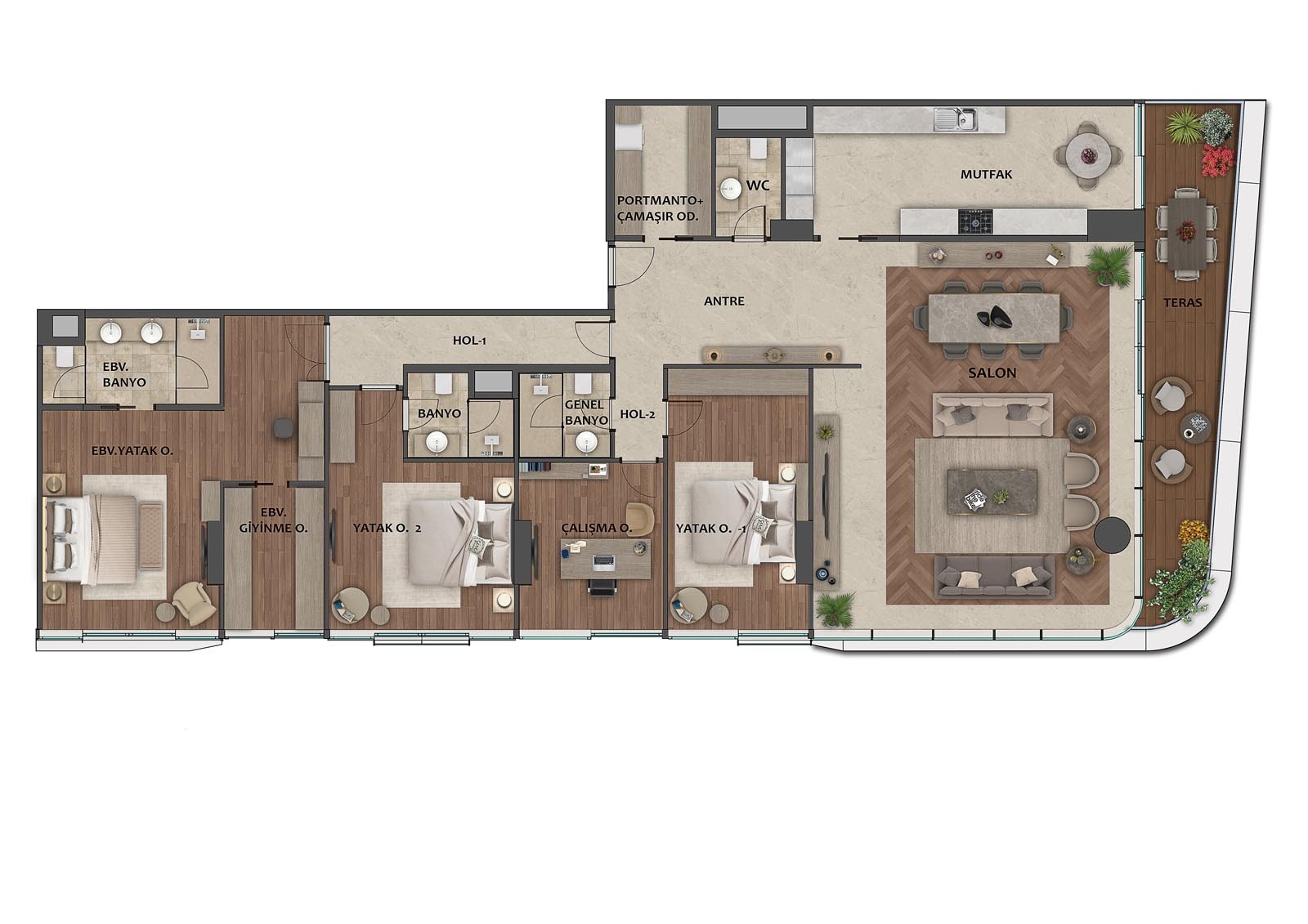 New modern project in the city of Istanbul, with various layouts - Umbrella Group - Photo 14