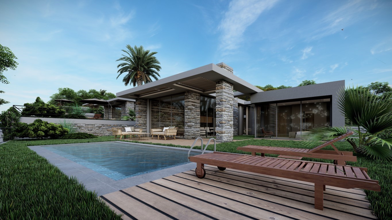 Elegant villas with panoramic sea views and modern facilities in Bodrum - Umbrella Group - Photo 11