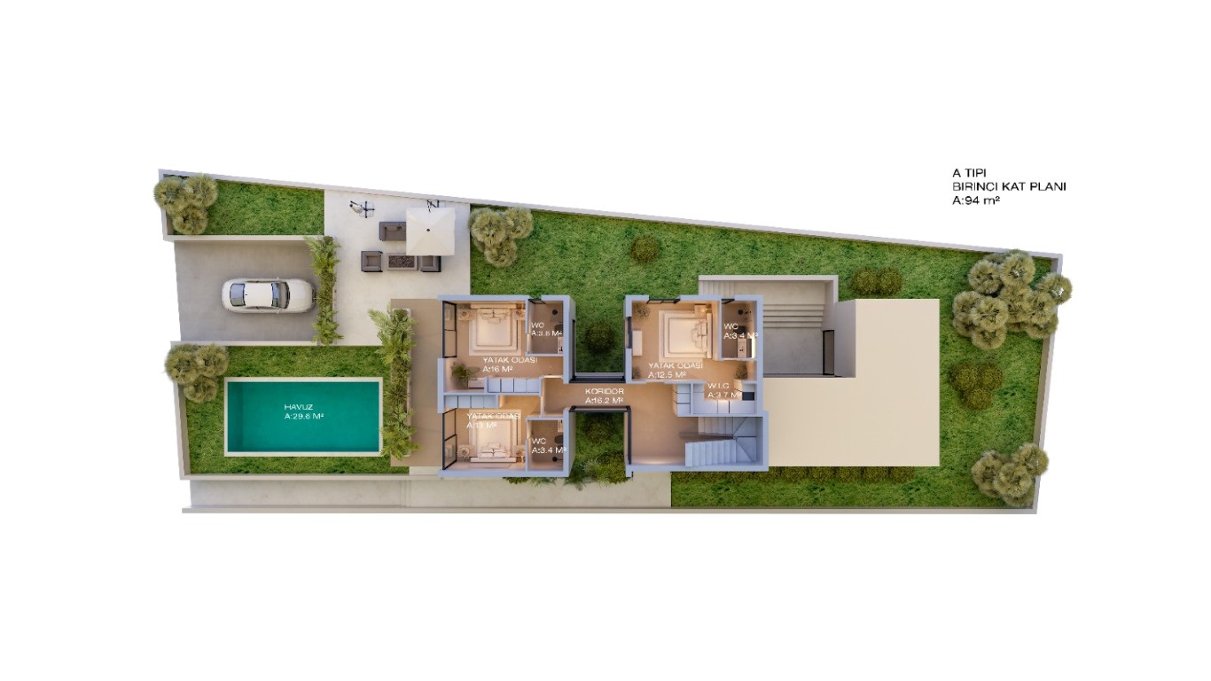 Modern villas with luxurious sea and mountain views, Northern Cyprus - Umbrella Group - Photo 13