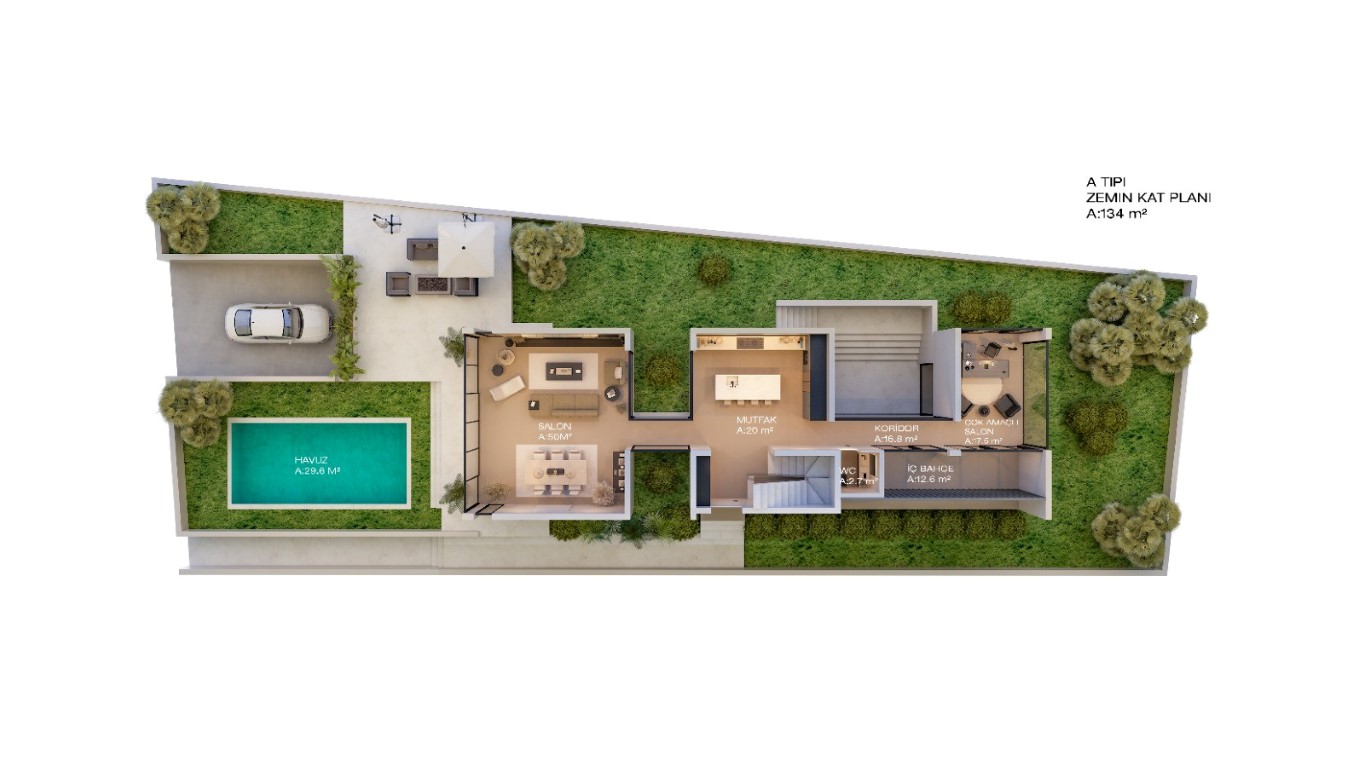 Modern villas with luxurious sea and mountain views, Northern Cyprus - Umbrella Group - Photo 12