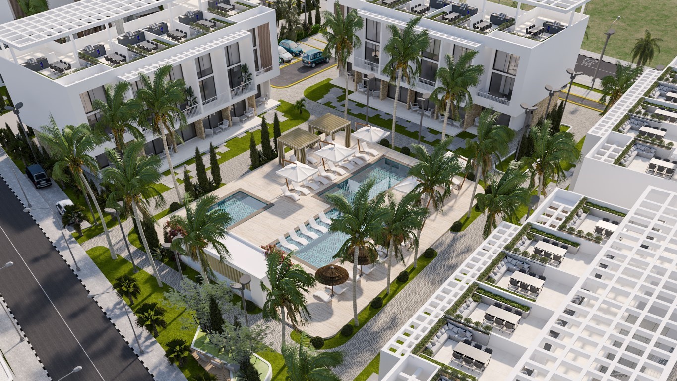 Elegant apartments in Esentepe - panoramic swimming pools, private beach and unique terraces with jacuzzi - Umbrella Group