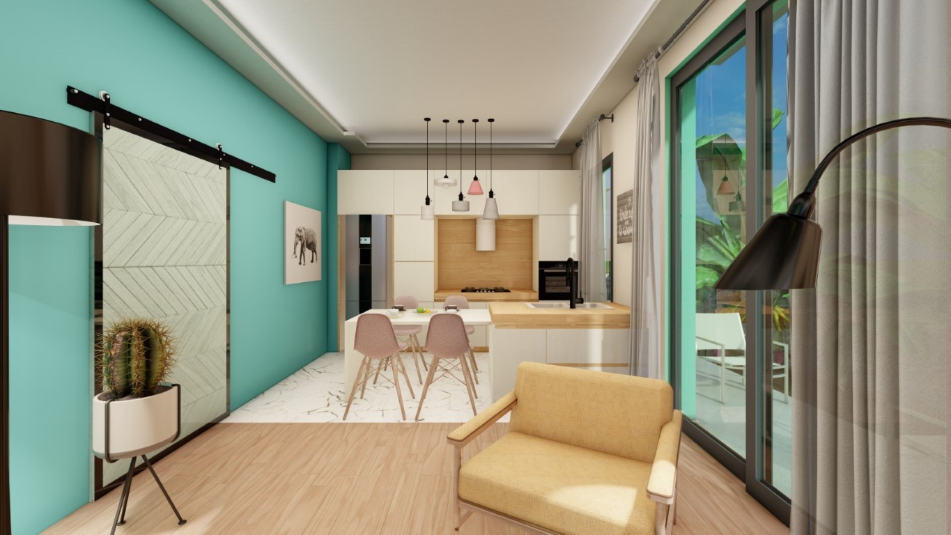 Complex of villas with apartments 4+1, in the district of Alsanjak - Umbrella Group - Photo 12