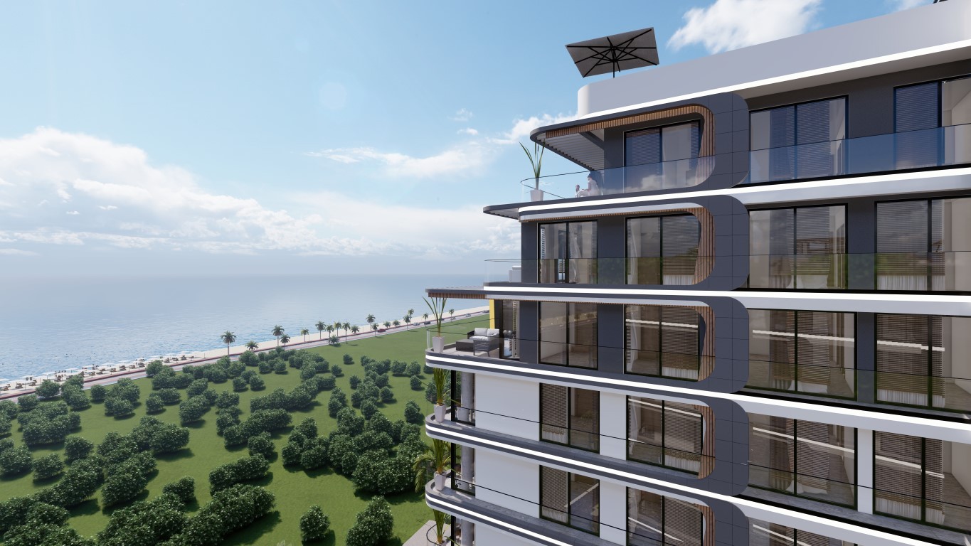 New residential complex on the first line of the coast, with a variety of infrastructure (Northern Cyprus) - Umbrella Group - Photo 11