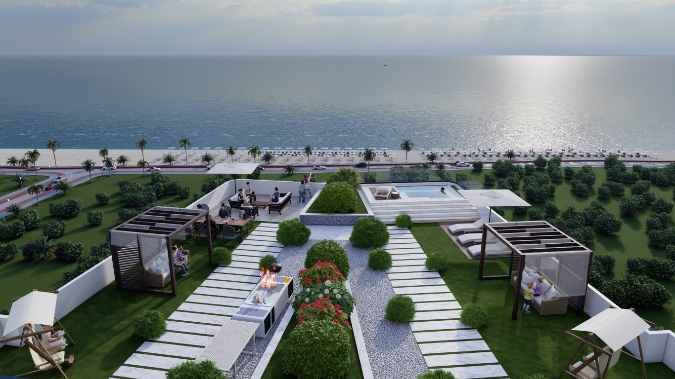 New residential complex on the first line of the coast, with a variety of infrastructure (Northern Cyprus) - Umbrella Group - Photo 7