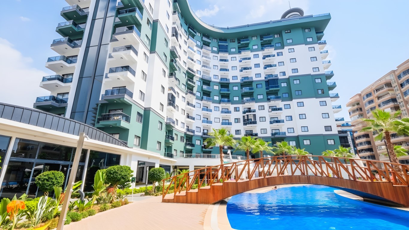 Two-room apartment of 55 m2 in complex with hotel infrastructure, Mahmutlar - Umbrella Group - Photo 6