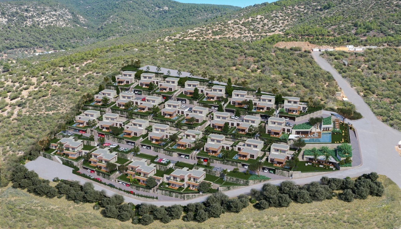 Luxury villas in Bodrum with private pools and breathtaking views of the sea - Umbrella Group
