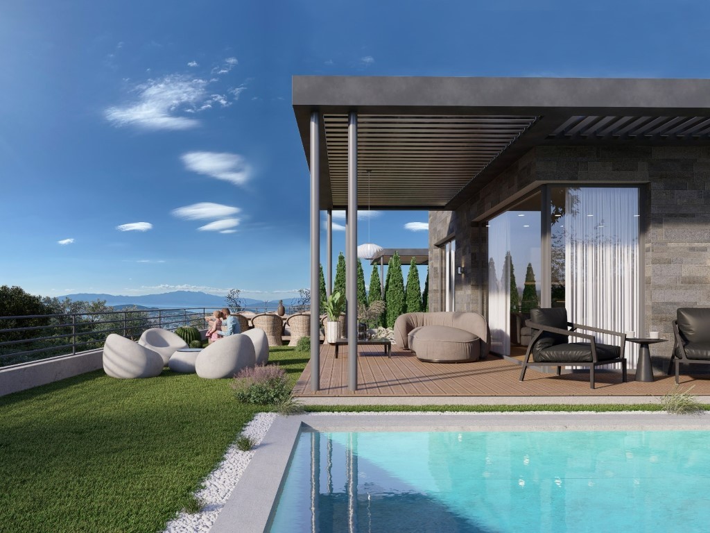Luxury villas in Bodrum with private pools and breathtaking views of the sea - Umbrella Group - Photo 9
