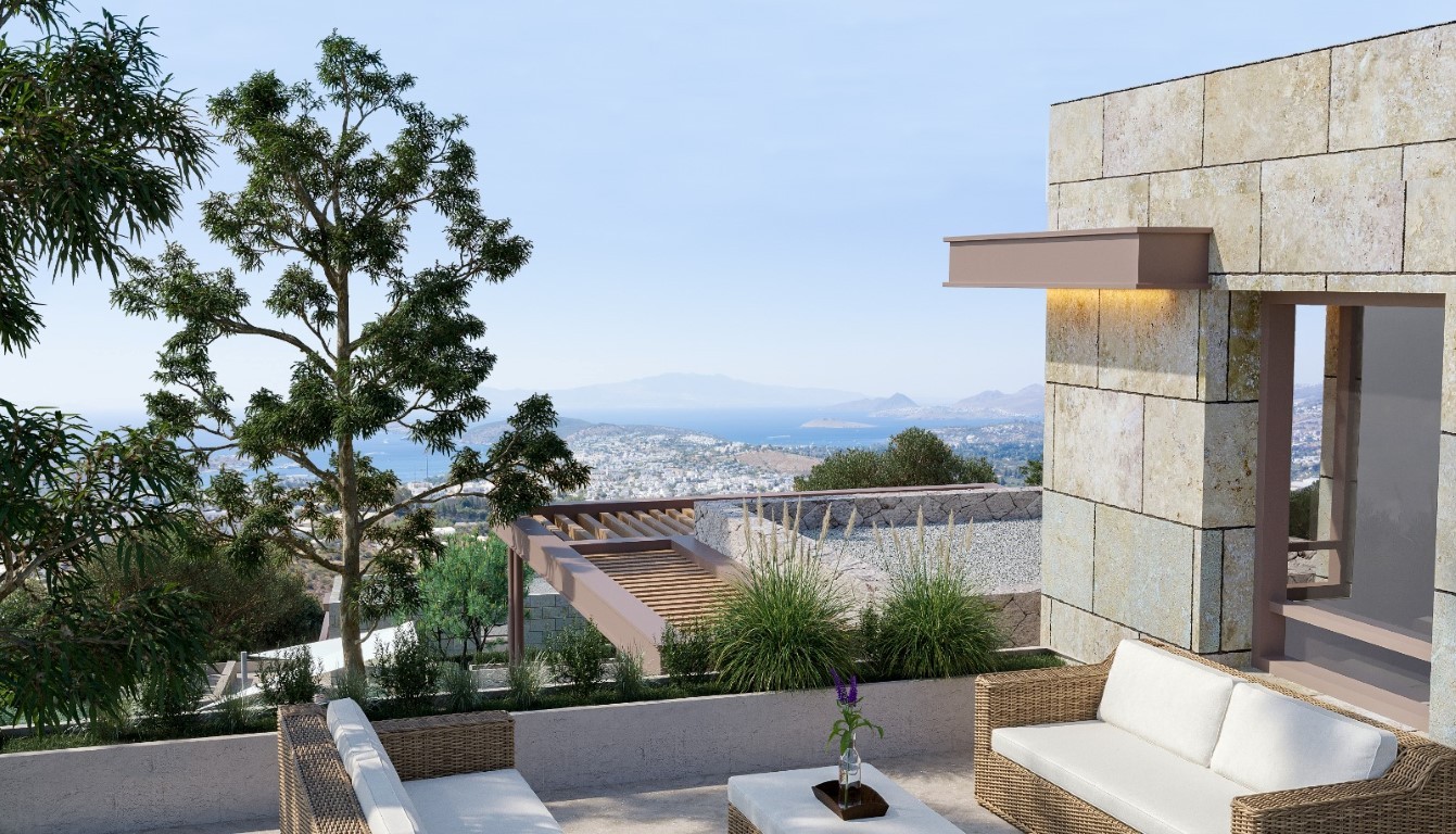 Luxury villas in Bodrum with private pools and breathtaking views of the sea - Umbrella Group - Photo 10