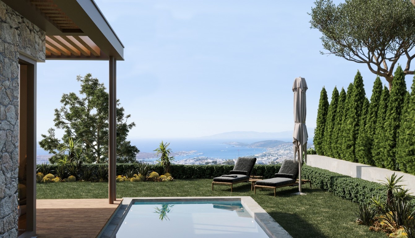 Luxury villas in Bodrum with private pools and breathtaking views of the sea - Umbrella Group - Photo 11