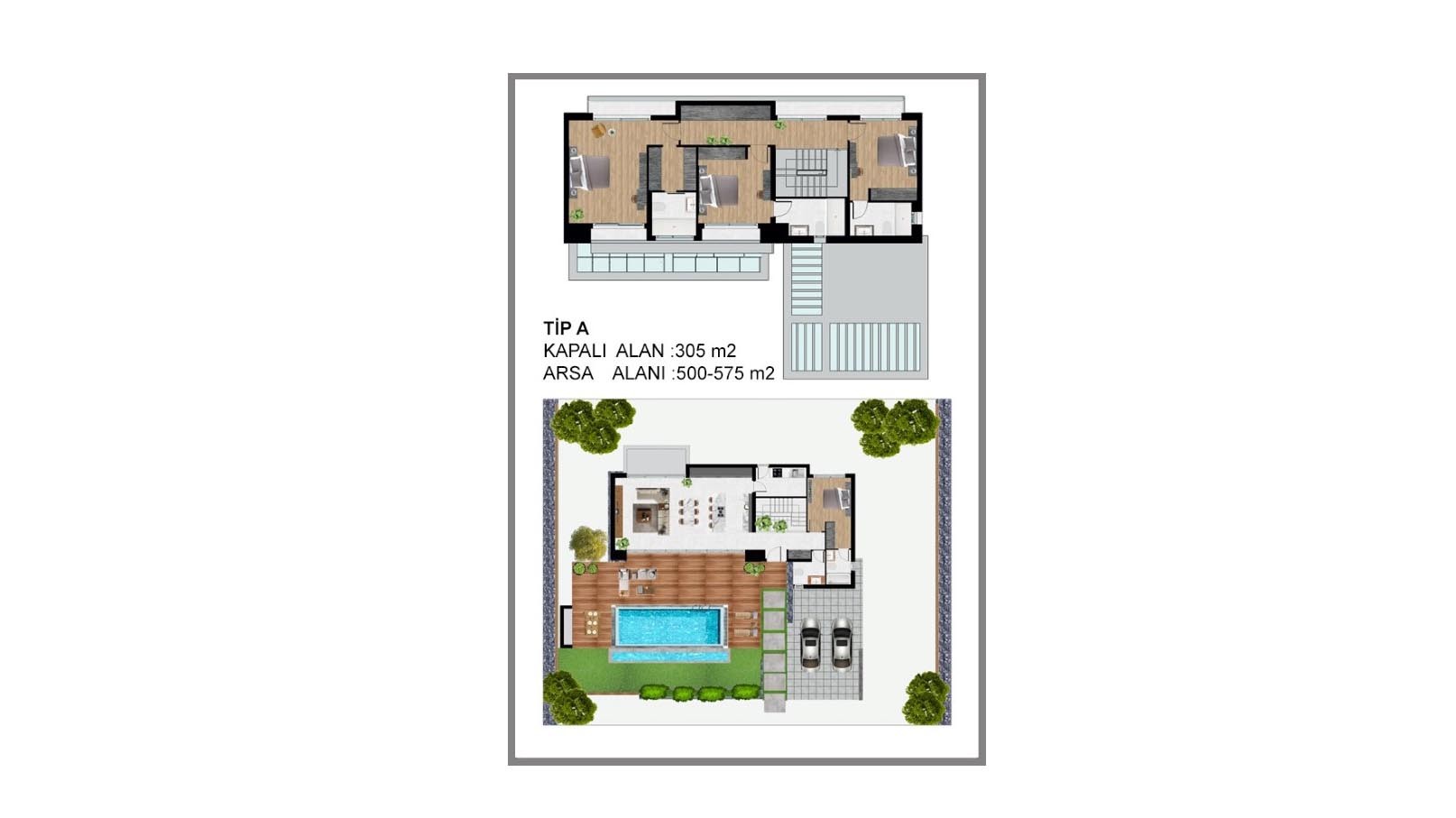 Complex of villas 305 m2 with private pool, in the final stage of construction - Umbrella Group - Photo 9