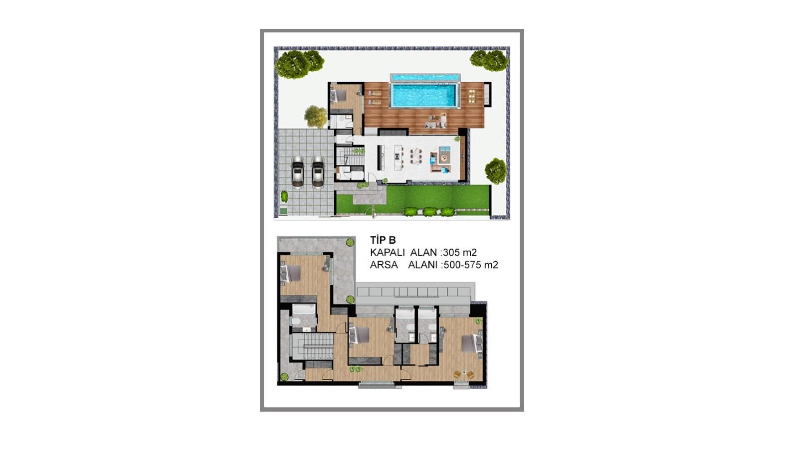 Complex of villas 305 m2 with private pool, in the final stage of construction - Umbrella Group - Photo 10
