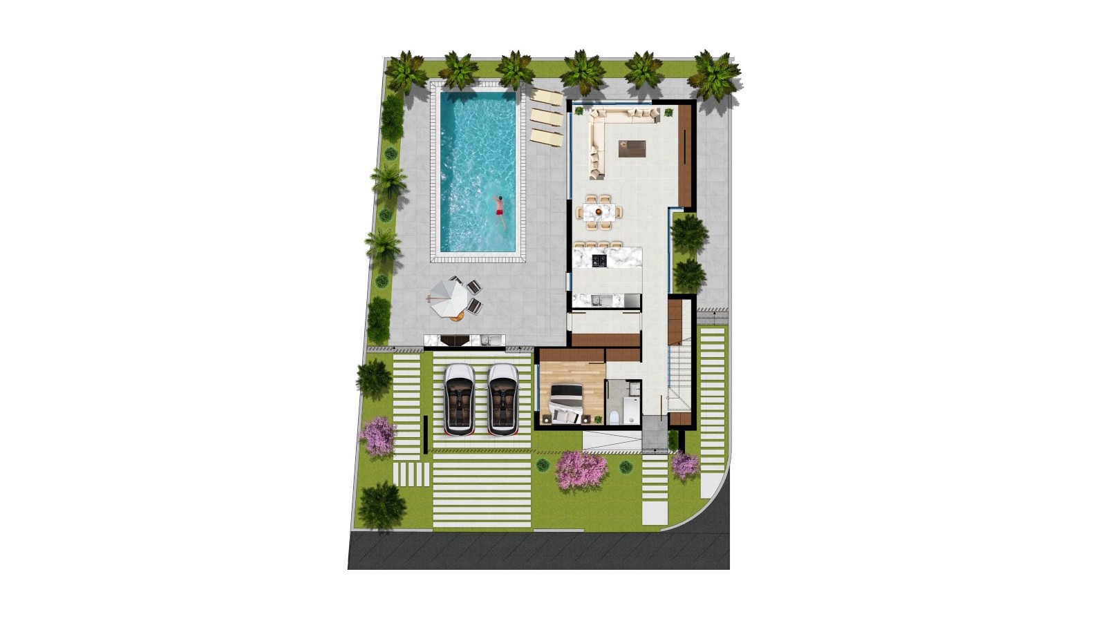Ideal villas by the sea in Kyrenia: private swimming pools and landscaped plots from 310 m2 to 485 m 2 - Umbrella Group - Photo 13