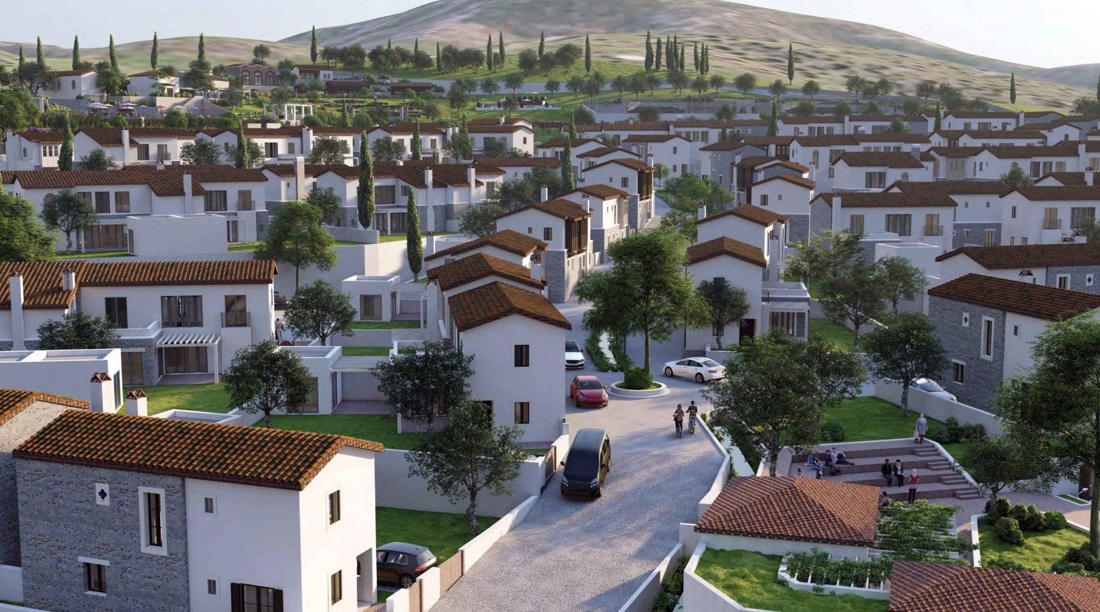 Luxury villas in Bodrum - a combination of traditional style and modern facilities on 42.800 m 2 - Umbrella Group