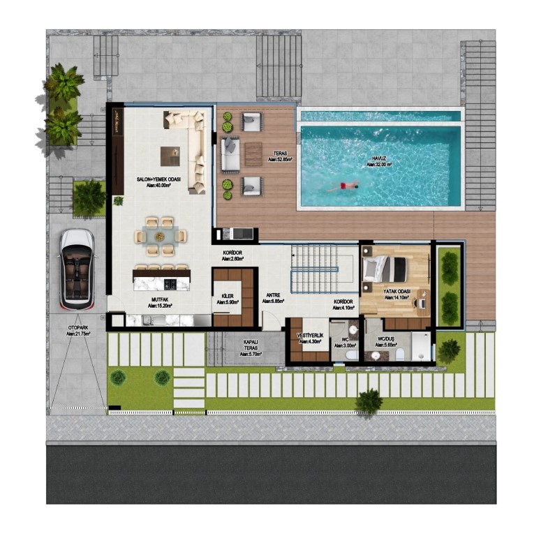 Exclusive villas in Northern Cyprus - the perfect combination of luxury, comfort and advantageous terms of purchase - Umbrella Group - Photo 10