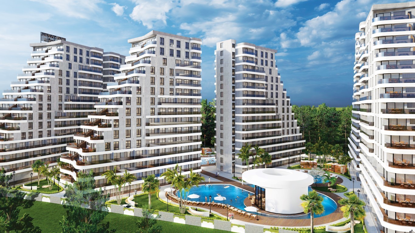 Modern apartment complex with various layouts, Northern Cyprus - Umbrella Group