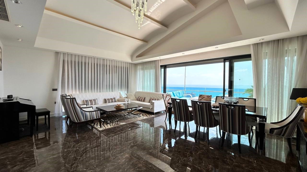 Spacious 3+2 penthouse with panoramic sea view in Konakli - Umbrella Group