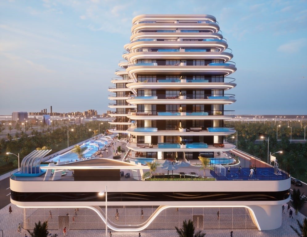 Luxury residential complex Samana Portofino in the prestigious area of Dubai, UAE - Umbrella Group - Photo 10
