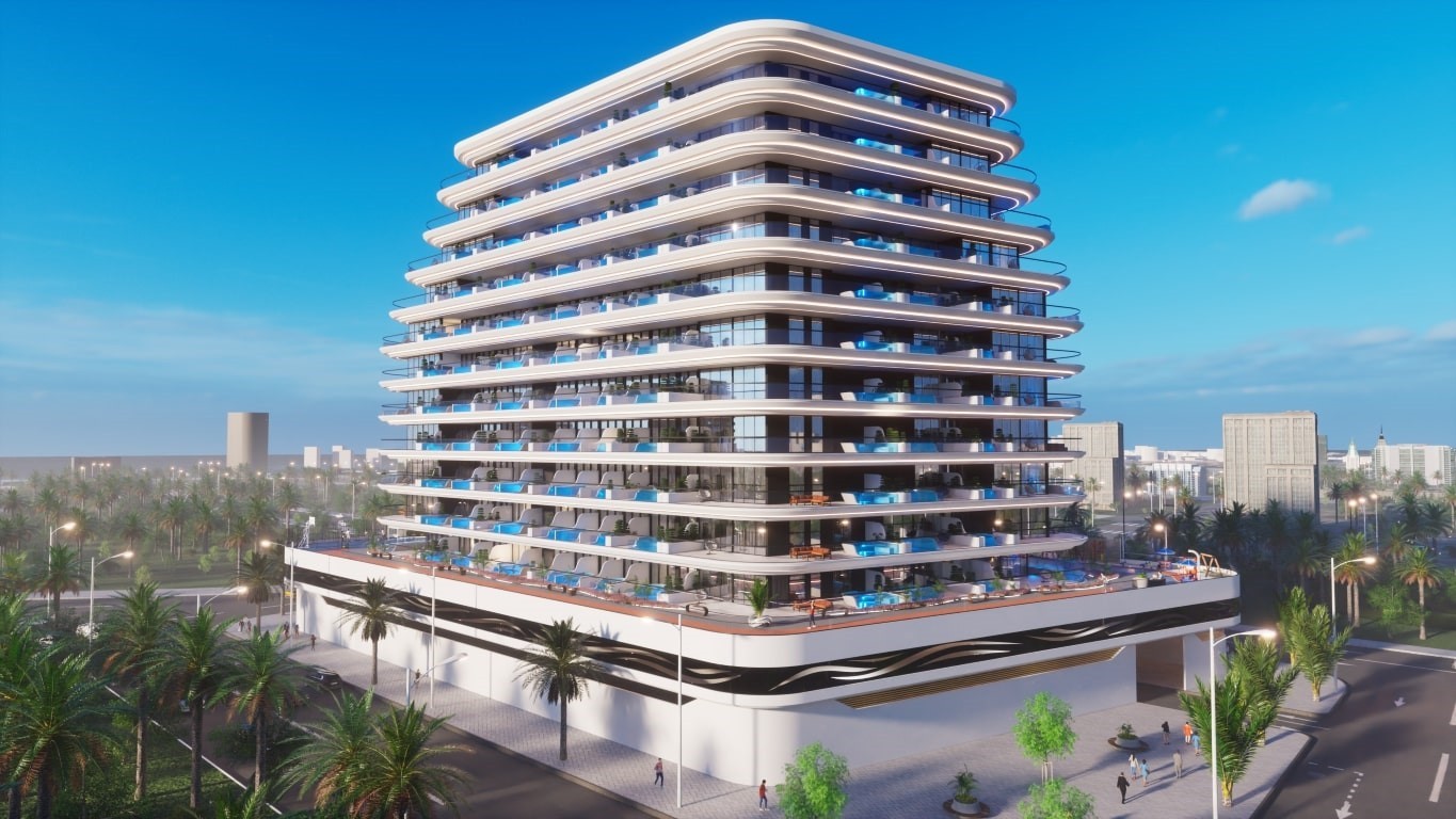 Luxury residential complex Samana Portofino in the prestigious area of Dubai, UAE - Umbrella Group - Photo 6