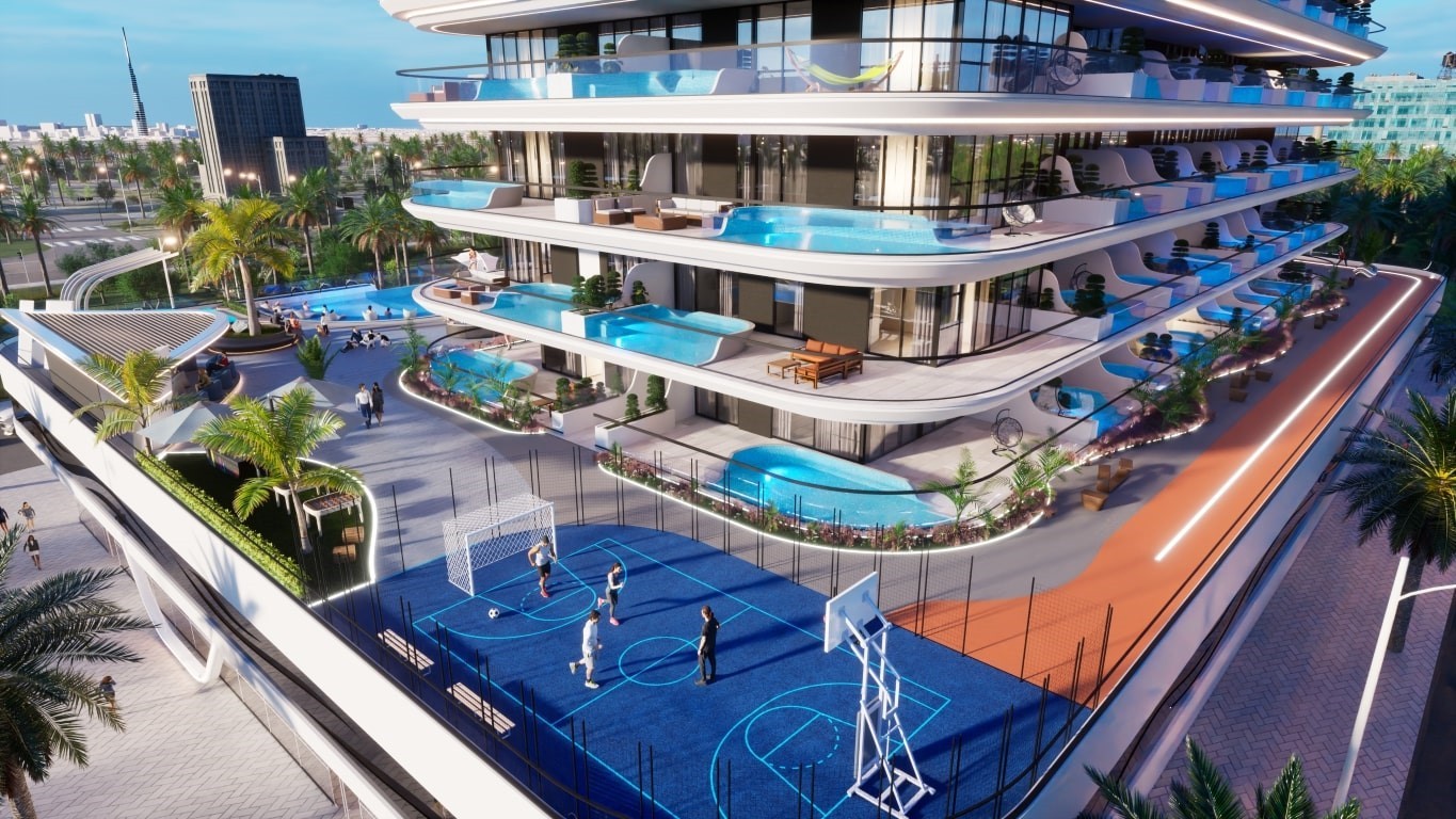 Luxury residential complex Samana Portofino in the prestigious area of Dubai, UAE - Umbrella Group - Photo 11