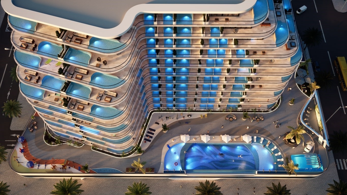 Luxury residential complex Samana Portofino in the prestigious area of Dubai, UAE - Umbrella Group - Photo 2
