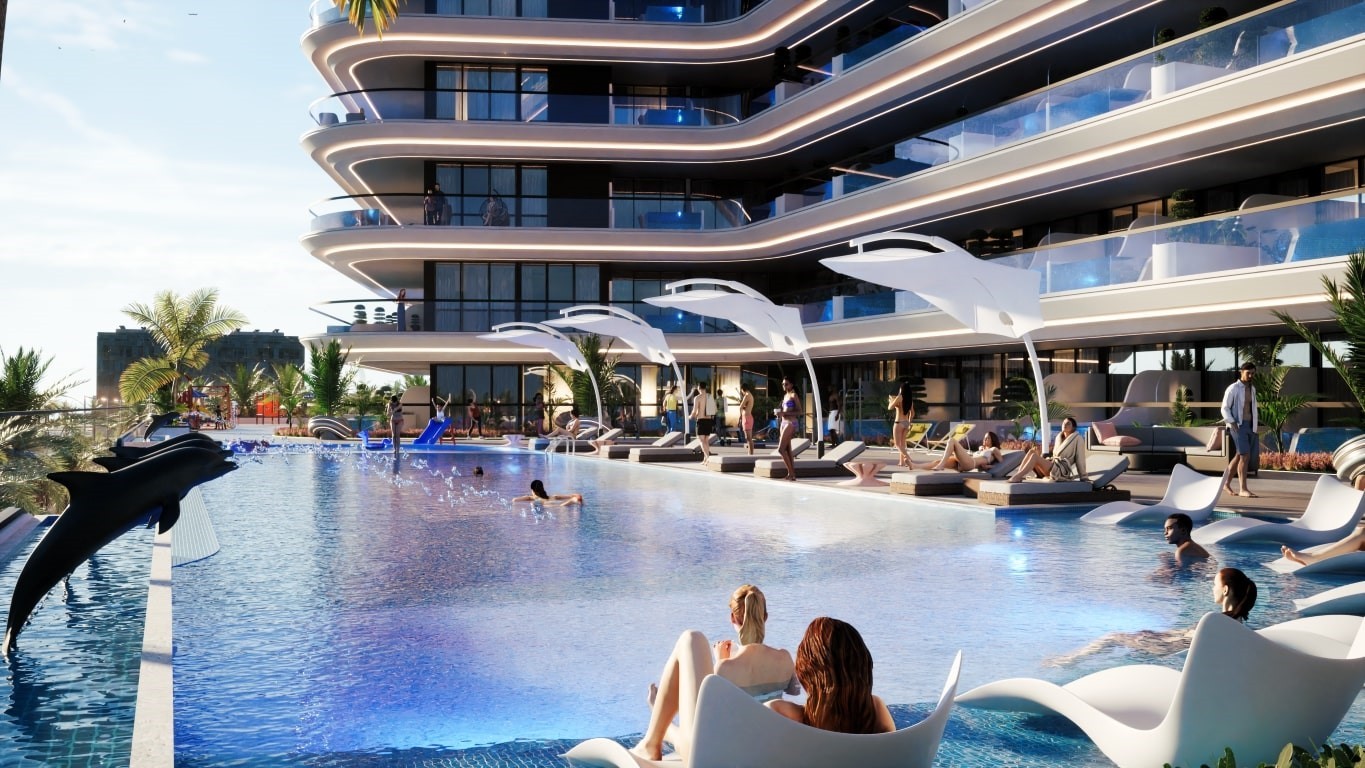 Luxury residential complex Samana Portofino in the prestigious area of Dubai, UAE - Umbrella Group - Photo 14