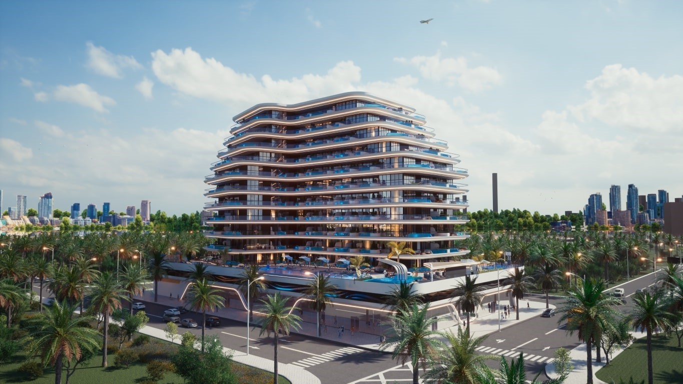 Luxury residential complex Samana Portofino in the prestigious area of Dubai, UAE - Umbrella Group - Photo 3