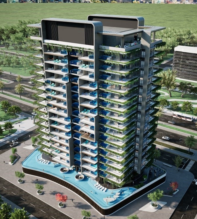 New luxury apartment building on Samana Avenue in Dubai - Umbrella Group - Photo 6