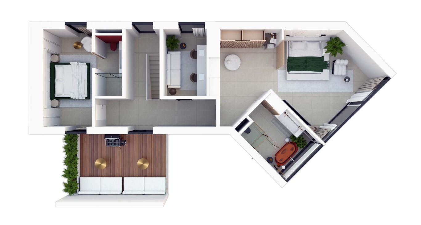 The most extensive and multifunctional project of the Premium class in the center of Ubud, with the concept "City in the city" - Umbrella Group - Photo 36