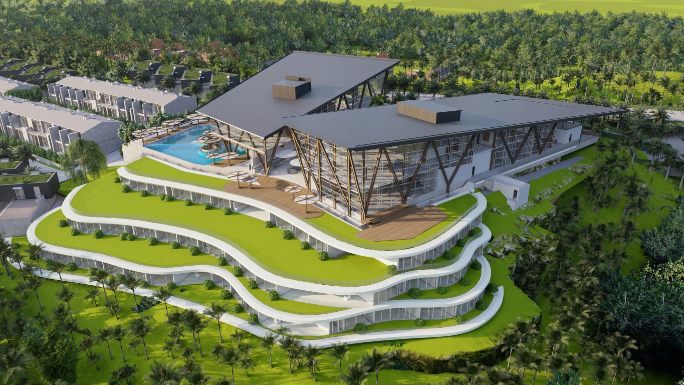The most extensive and multifunctional project of the Premium class in the center of Ubud, with the concept "City in the city" - Umbrella Group - Photo 5