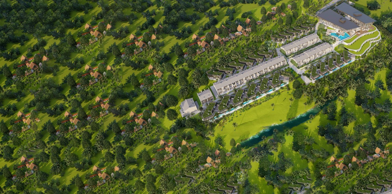 The most extensive and multifunctional project of the Premium class in the center of Ubud, with the concept "City in the city" - Umbrella Group - Photo 2