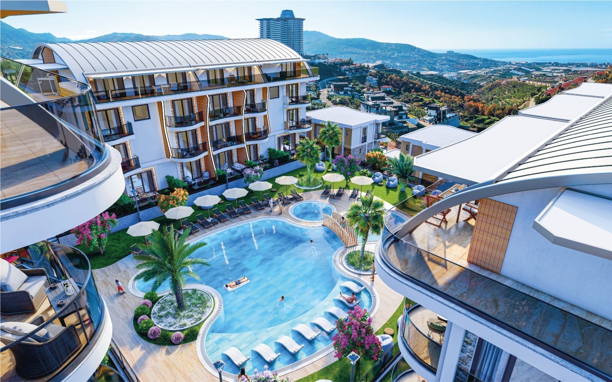 New project of modern villas, duplex and apartments with beautiful sea view, Kargyjak - Umbrella Group - Photo 6