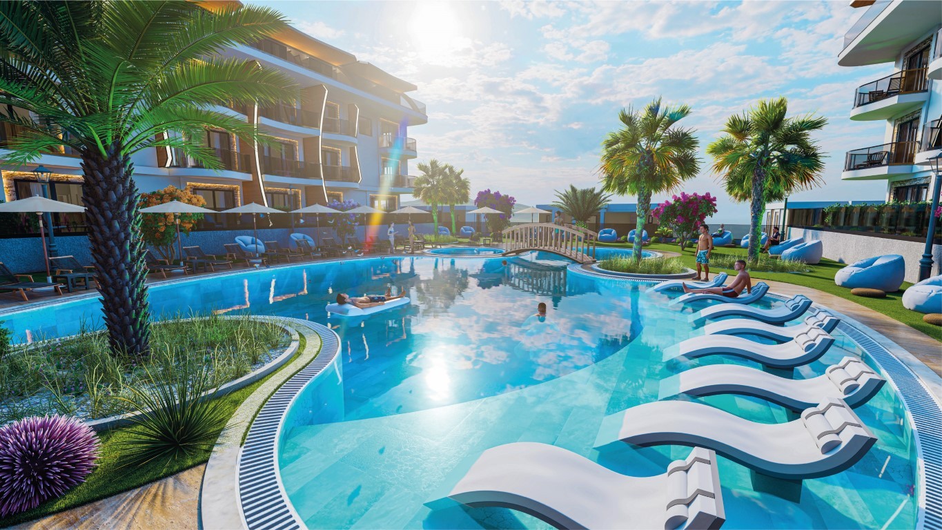 New project of modern villas, duplex and apartments with beautiful sea view, Kargyjak - Umbrella Group - Photo 7
