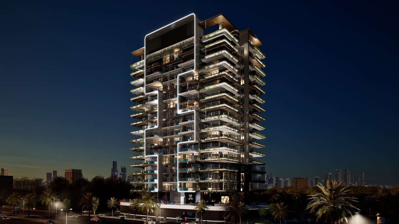 New luxury apartment building on Samana Avenue in Dubai - Umbrella Group - Photo 3