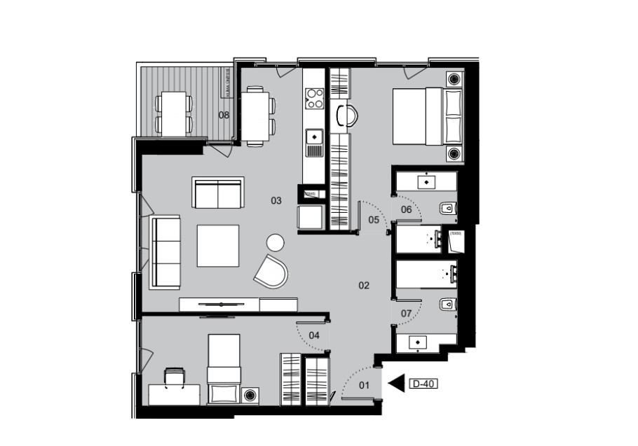 New modern project in Istanbul, Bakhchishekira district - Umbrella Group - Photo 35