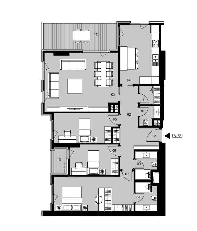 New modern project in Istanbul, Bakhchishekira district - Umbrella Group - Photo 36